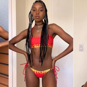 New Dollskill Flame Bikini